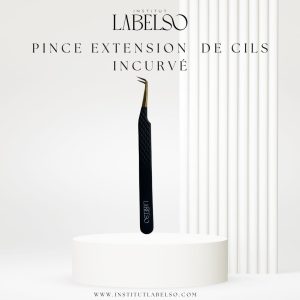 Pince extension de cils incurvé